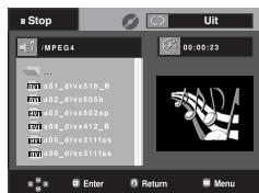 SAMSUNG DVD-P560 - Functie MPEG4 afspelen - 1