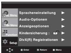 SAMSUNG DVD-P560 - Setup-MENU verwenden - 1