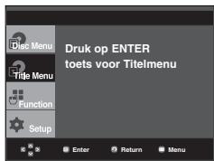 SAMSUNG DVD-P560 - Het Title Menu (Titelmenu) gekruiken - 1