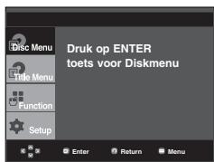 SAMSUNG DVD-P560 - Het Disc Menu (Diskmenu) gekruiken - 1