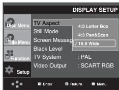 SAMSUNG DVD-P560 - TV Aspect - 1