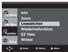 SAMSUNG DVD-P560 - Lesezeichen-Funktion verwenden (DVD/VCD) - 1