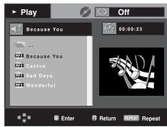 SAMSUNG DVD-P560 - MP3/WMA/CD Audio Playback - 1