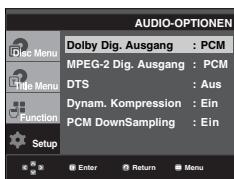SAMSUNG DVD-P560 - Tonwiedergabeoptioneneinstellen - 2