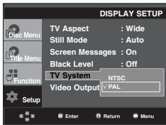 SAMSUNG DVD-P560 - ⑤ TV System - 1
