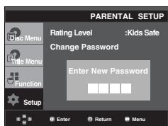SAMSUNG DVD-P560 - Changing the Password - 5