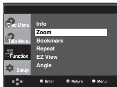 SAMSUNG DVD-P560 - Using the Zoom Function (DVD/VCD) - 1