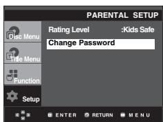 SAMSUNG DVD-P560 - Changing the Password - 3