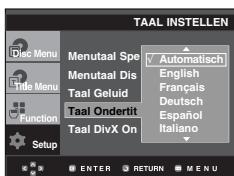 SAMSUNG DVD-P560 - Taalkeuze voor ondertiteling - 1