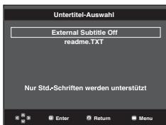 SAMSUNG DVD-P560 - Taste SUBTITLE verwenden (DVD/MPEG4) - 2