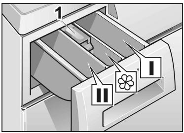 BOSCH WVD24560FF/10 - Versement du produit lessiviel / du produit d'entretien - 1