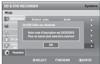 SAMSUNG DVD-SH893 - Enregistrement DivX(R) - 1