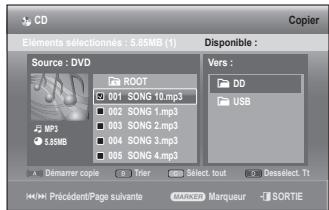 SAMSUNG DVD-SH893 - Copie de fichiers - 1