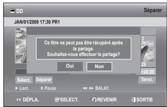 SAMSUNG DVD-SH893 - Utilisation du bouton TITLE LIST - 4