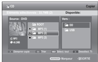 SAMSUNG DVD-SH893 - Copie de dossiers - 1