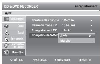 SAMSUNG DVD-SH897 - Compatibilité V-Mode - 2