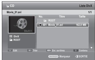 SAMSUNG DVD-SH897 - Utilisation du bouton MENU - 1