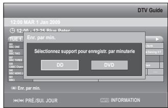 SAMSUNG DVD-SH897 - Enregistrement programmé du guide - 3