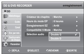 SAMSUNG DVD-SH897 - Compatibilité V-Mode - 3