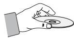SAMSUNG DVD-VR370 - Comment tener les disques - 1