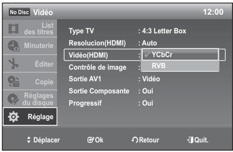 SAMSUNG DVD-VR370 - Védo (HDMI) (DVD-VR375 uniquement) - 1