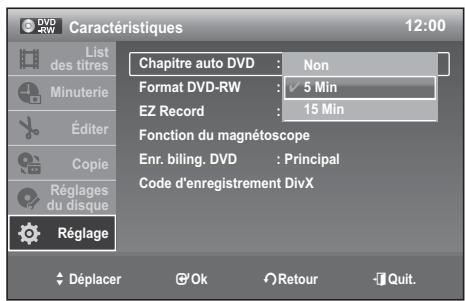 SAMSUNG DVD-VR370 - Chapitre automatique DVD - 6