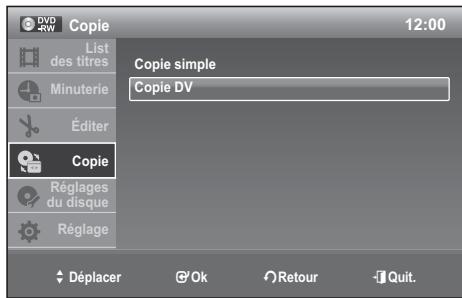 SAMSUNG DVD-VR370 - COPIE DV (DVD-VR375 UNIQUEMENT) - 1