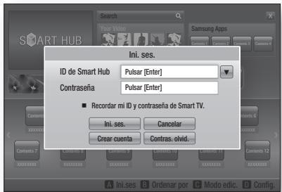 SAMSUNG BD-D6500 - Creación de una cuenta - 1