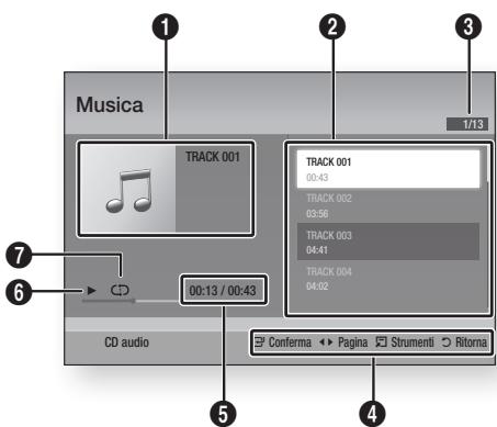 SAMSUNG BD-D6500WXZF - Riproduzione di un CD audio (CD-DA)/MP3 - 1