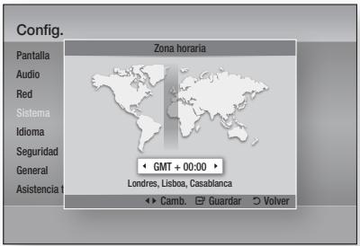 SAMSUNG BD-D6500WXZF - Zona horaria - 1