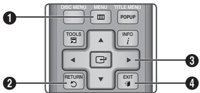 SAMSUNG BD-D6500WXZF - Aceder ao menu Definições - 1