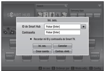 SAMSUNG BD-D6500WXZF - Creación de una cuenta - 1