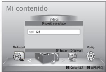 SAMSUNG BD-D6500WXZF - Reproduccion de un dispositivo de almacenamento USB - 1