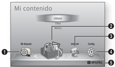 SAMSUNG BD-D6500WXZF - Acceso al menu Config. - 2
