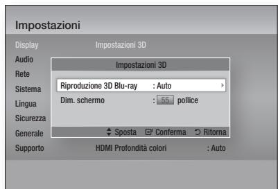 SAMSUNG BD-D6500WXZF - - Menu Impostazioni - 1