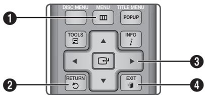 SAMSUNG BD-D6500WXZF - Acceso al menu Config. - 1