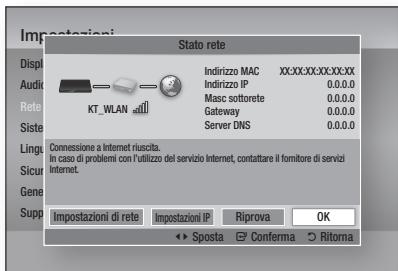 SAMSUNG BD-D6500WXZF - Stato rete - 1