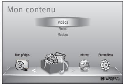 SAMSUNG BD-D6500WXZF - Lecture de contenu à partir d'un périphérique de stockage USB - 1