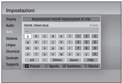 SAMSUNG BD-D6500WXZF - Impostazione di una connessione di rete wireless - Auto - 2
