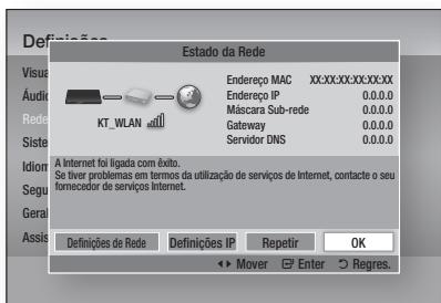 SAMSUNG BD-D6500WXZF - Estado da Rede - 1