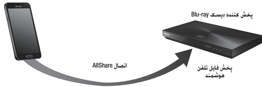 SAMSUNG BD-E6100 - پخش فایل های فیلم از کامپیوتر من در پخش کننده - 15