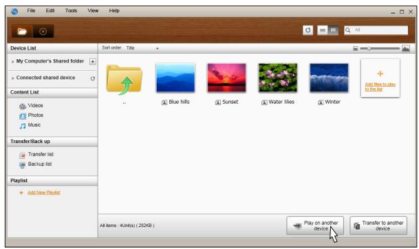 SAMSUNG BD-E6100 - پخش فایل های فیلم از کامپیوتر من در پخش کننده - 2
