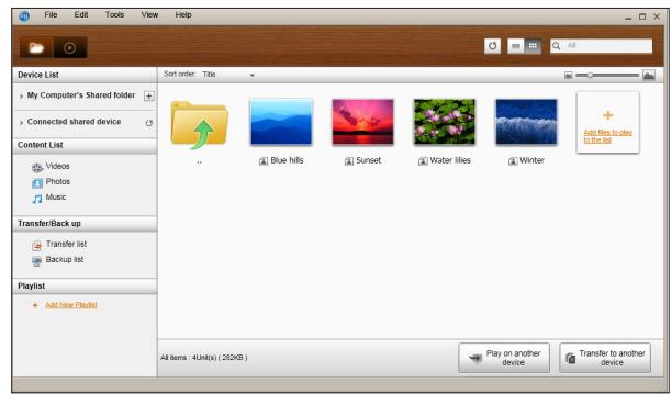 SAMSUNG BD-E6100 - پخش فایل های فیلم از کامپیوتر من در پخش کننده - 10
