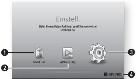 SAMSUNG BD-ES6000E - Der Home Bildschirm - 1