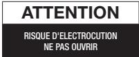 SAMSUNG BD-ES6000E - Avertissement - 2