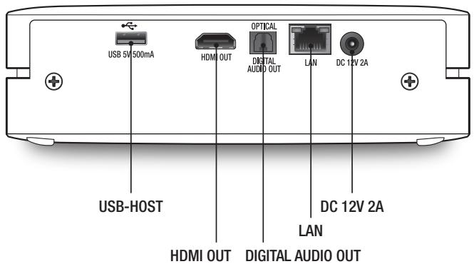 SAMSUNG BD-ES6000E - Rückseite - 1