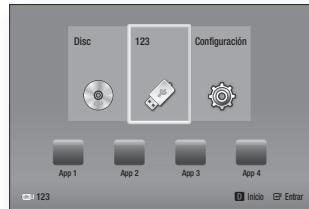 SAMSUNG BDF5500E - Reproducción de archivos en un dispositivo USB - 2