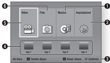 SAMSUNG BDF5500E - Menu di navigazione - 2