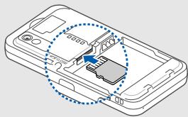 SAMSUNG PLAYER ONE - Insérer une carte mémoire (facultatif) - 1