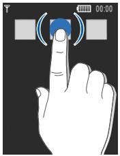 SAMSUNG PLAYER ONE - Utiliser l'écran tactile - 2